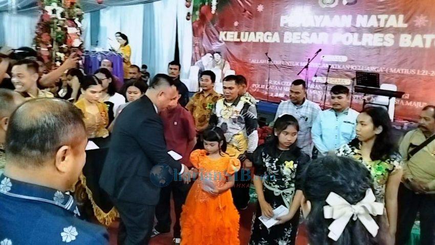 Polres Batubara Rayakan Natal Bersama, Bupati Apresiasi Upaya Jaga Toleransi Antarumat Beragama
