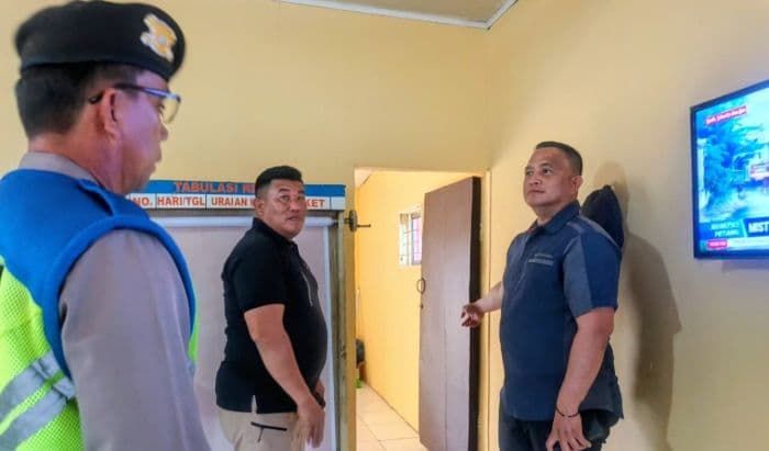 Kapolres Batubara Tinjau Pos Pelayanan Simpang Kuala