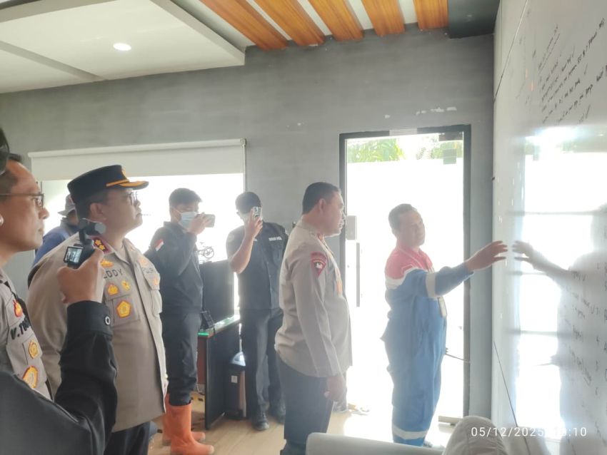 Kapolda Sumut Tinjau Stok BBM dan Dapur Umum di Sibolga Pasca Bencana