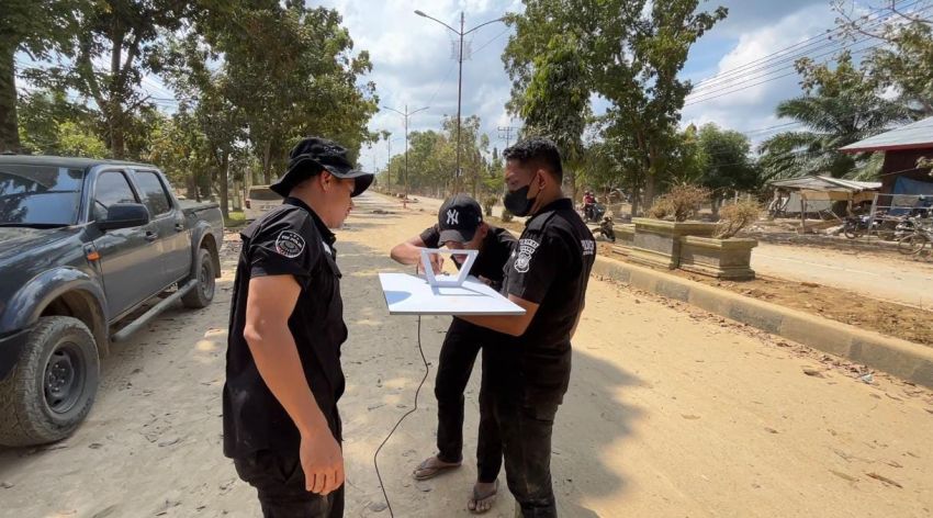 Polda Sumut Kirim Perangkat Starlink dari Mabes Polri ke Wilayah Aceh