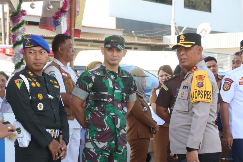 Kapolres Simalungun Sidak ke Pospam Nataru