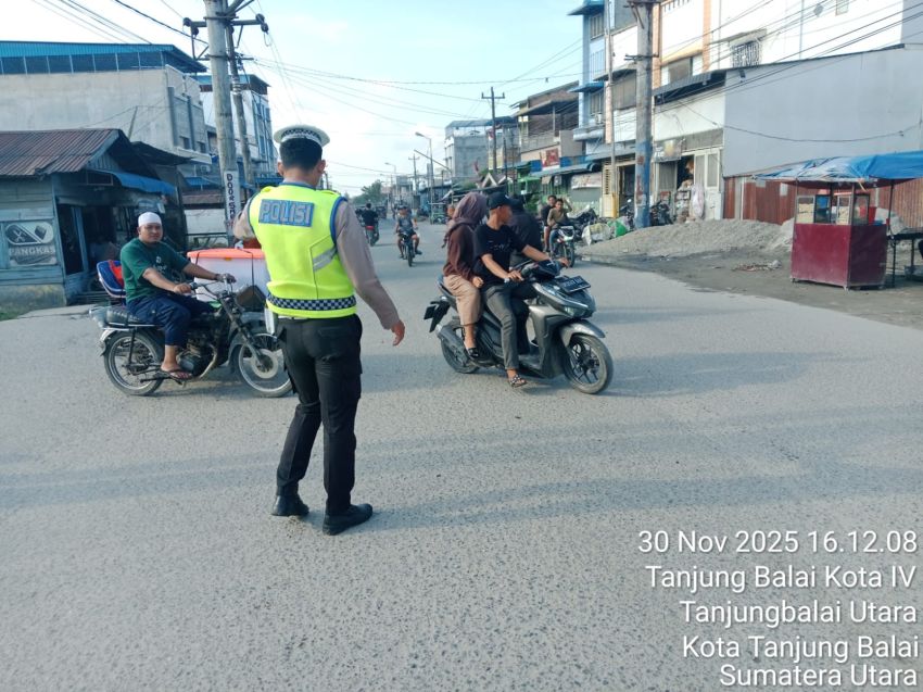 Operasi Zebra Toba di Tanjungbalai Nihil Kecelakaan, Satlantas Apresiasi Warga