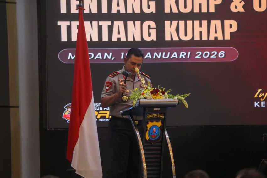 Poldasu Sosialisasi KUHP dan KUHAP Baru