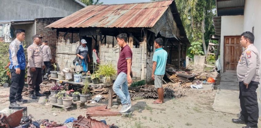 Rumah Warga di Tebingtinggi Sergai Ludes Terbakar, Diduga Korsleting Listrik