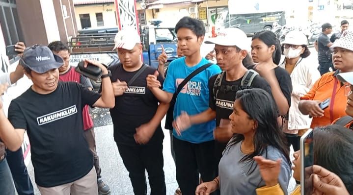 Solidaritas Disabilitas Datangi Polres Pematangsiantar, Tuntut Keadilan untuk Septiano