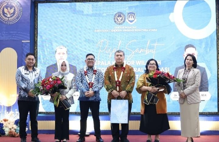 Dr Parlindungan Resmi Jabat Kakanwil Ditjen Imigrasi Sumut