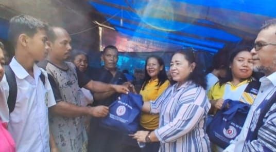 Universitas Sisingamangaraja XII Tapanuli Peduli Korban Bencana Tapteng