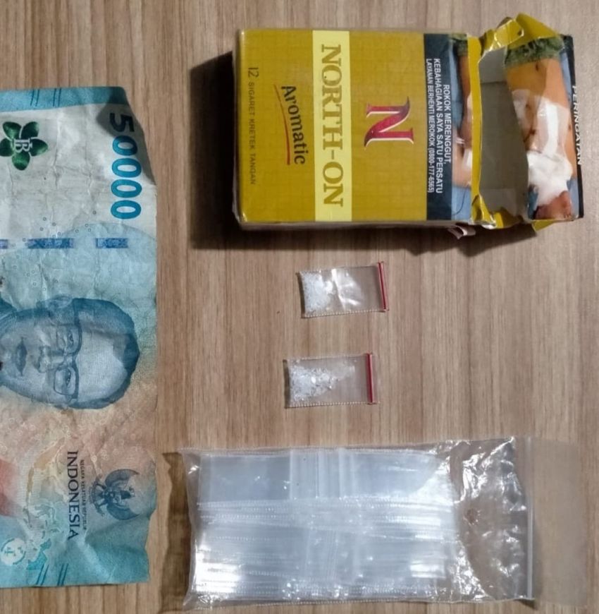 Polres Belawan Tangkap Pengedar Sabu di Desa Lama