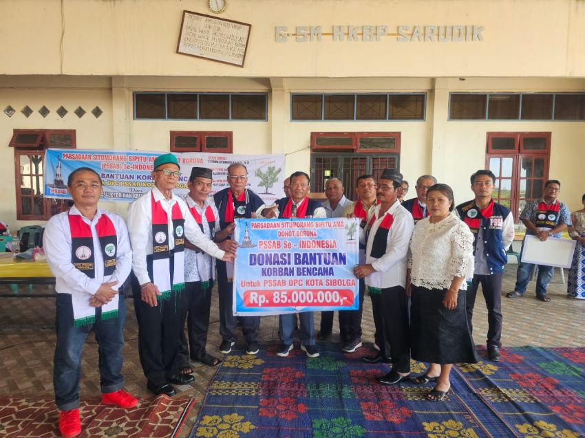 Parsadaan Situmorang Berdonasi Rp 150 Juta Bagi Pomparannya