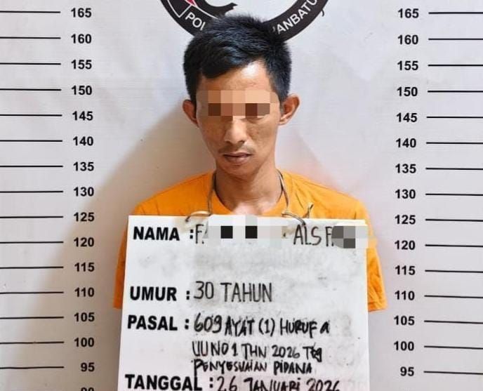 Sarang Narkoba di Kuala Bangka Digerebek, Pengedar Sabu Ditangkap