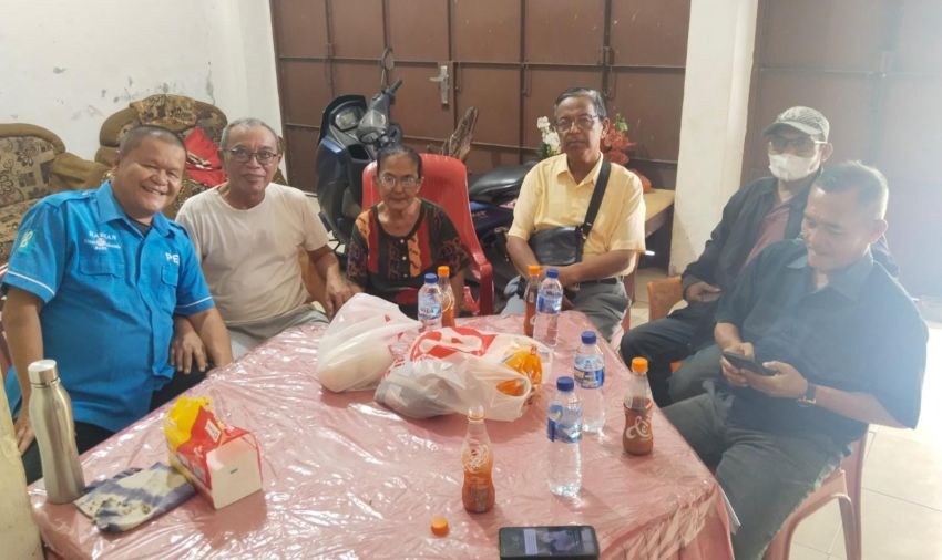 Solidaritas, Biro SIB Labuhanbatu Raya Jenguk Dua Wartawan yang Sakit