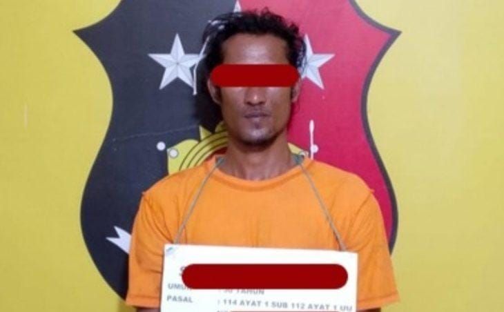 Polsek Panai Hilir Ringkus Terduga Pengedar Sabu di Seiberombang