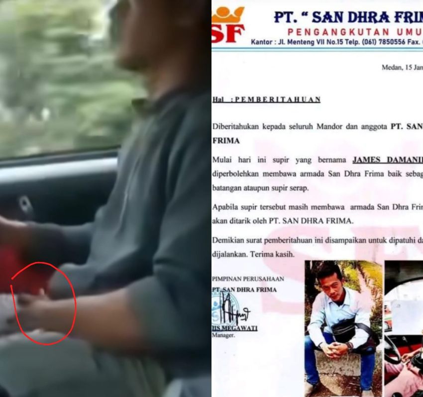 Viral di Medsos, Sopir Angkot Medan&ndash;Tebingtinggi Diduga Lecehkan Penumpang