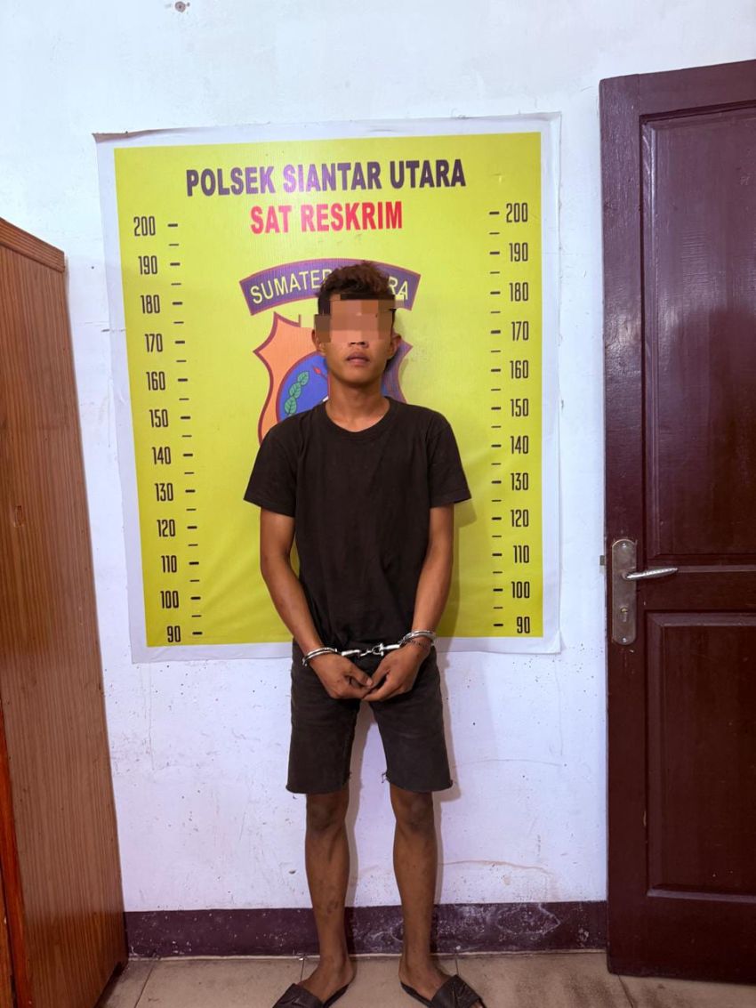 Kurang dari 1x24 Jam, Polsek Siantar Utara Ringkus Pencuri Perhiasan di Dalam Rumah