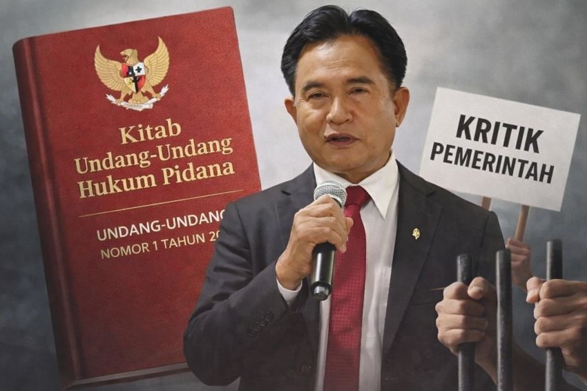 Yusril soal KUHP Baru: Tak Ada Pasal yang Bisa Hukum Pengkritik Pemerintah