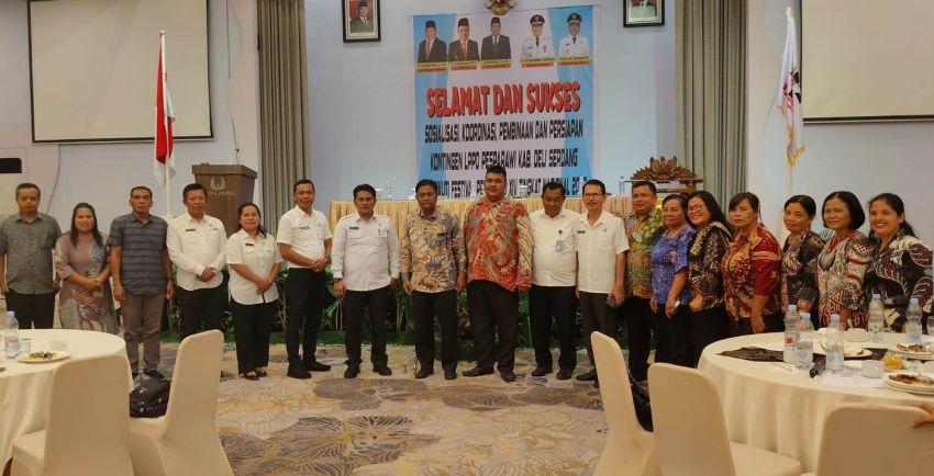 Jelang Keberangkatan, LPPD Pesparawi Deliserdang Gelar Sosialisasi dan Bakti Sosial