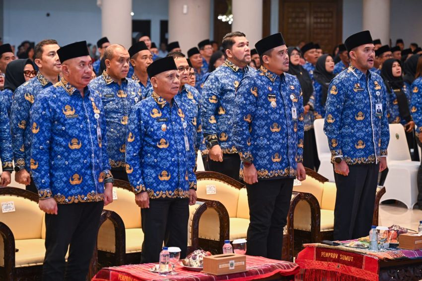 Gubernur Sumut Lantik 248 Kepala Sekolah se-Sumut