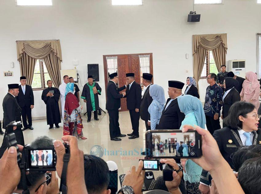 Lantik 15 Pejabat Eselon II Bupati Deliserdang Minta Rubah Paradigma, Layani Masyarakat