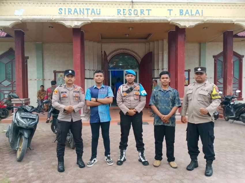 Polres Tanjungbalai Pastikan Ibadah Minggu Aman dan Kondusif melalui Pengamanan Gereja