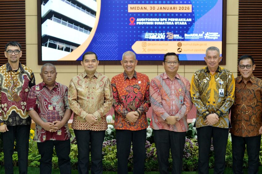 Terima LHP Kinerja Ketahanan Pangan, Pj Sekdaprov Sumut Pastikan Komitmen Pemprov Tindaklanjuti Rekomendasi BPK
