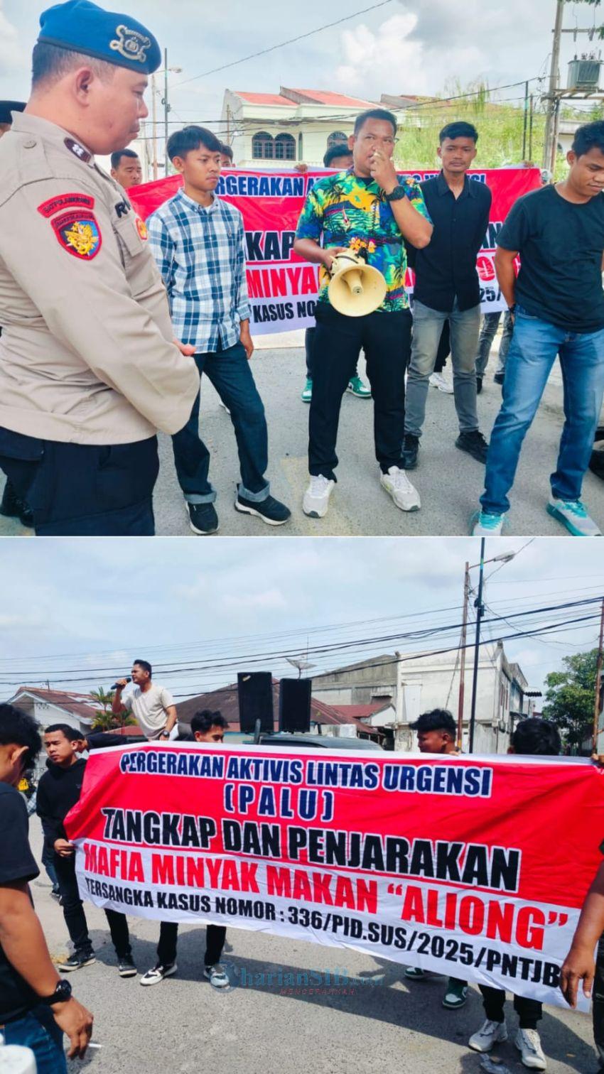 PALU Desak Pengadilan Tanjungbalai Menangkap Mafia Minyak Makan