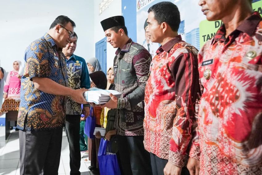 Perbaiki Pelayanan Publik, SPPT PBB di Deliserdang Diserahkan di Awal Tahun