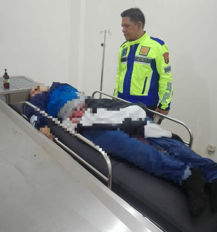 Lakalantas di Sergai, 1 Tewas 1 Luka