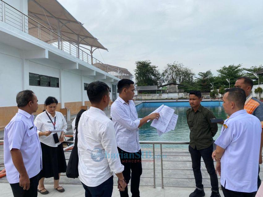 Berpotensi Gagal Bayar, DPRD Komisi III Kota Tebingtinggi Tinjau Pembangunan Kolam Renang Milik Pemko Tebingtinggi