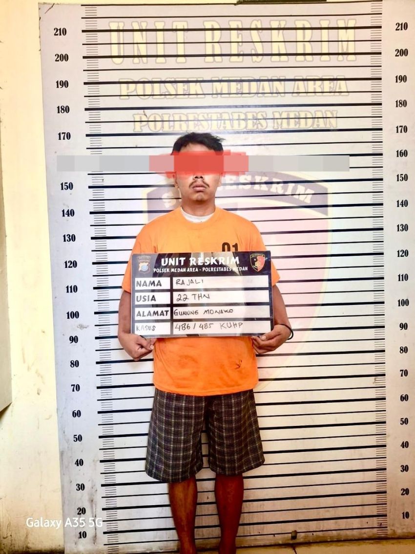 Polsek Medan Area Tangkap Pelaku Penipuan dan Penggelapan