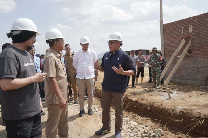 Pembangunan Huntap&ndash;Huntara Batangtoru Terus Maju, BenihBaik Apresiasi Sinergi Pemkab Tapsel&ndash;PTPN IV