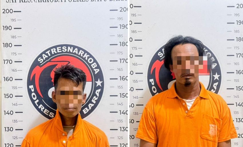 Satnarkoba Polres Batu Bara Tangkap Dua Nelayan dan Satu Pedagang di Tanjung Tiram