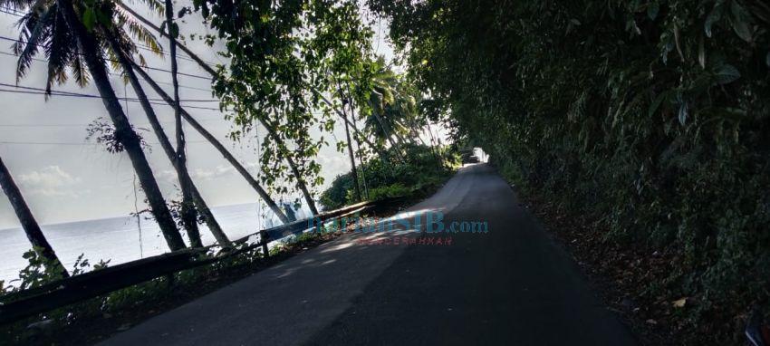 Jalan Laowomaru Gunungsitoli yang Sejuk Kini Tercemar Bau Bangkai dan Sampah