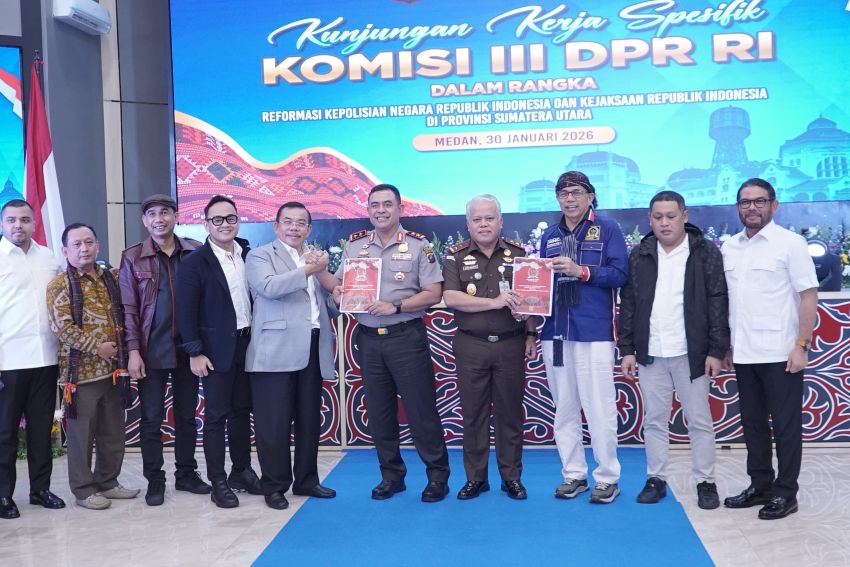Komisi III DPR RI Awasi Penegakan Hukum Terpadu di Sumut