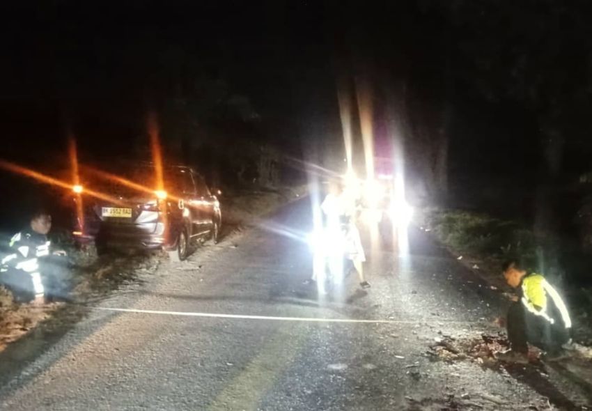 2 Sepeda Motor Tabrakan "Laga Kambing" di Galang, 3 Tewas