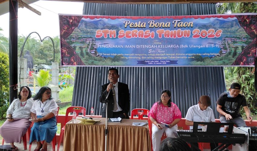 Syukuran Bona Taon STM Serasi 2026 Sukses dan Meriah