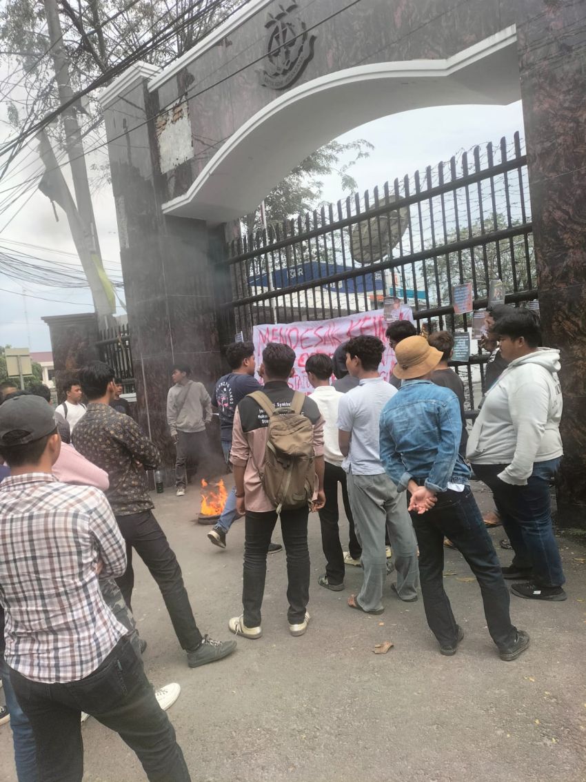 Jaringan Pemuda Nusantara Unjuk Rasa di Kejatisu, Minta Dugaan Pungli Pengangkatan PPPK RSUD Aek Kanopan Labura Diusut Tuntas