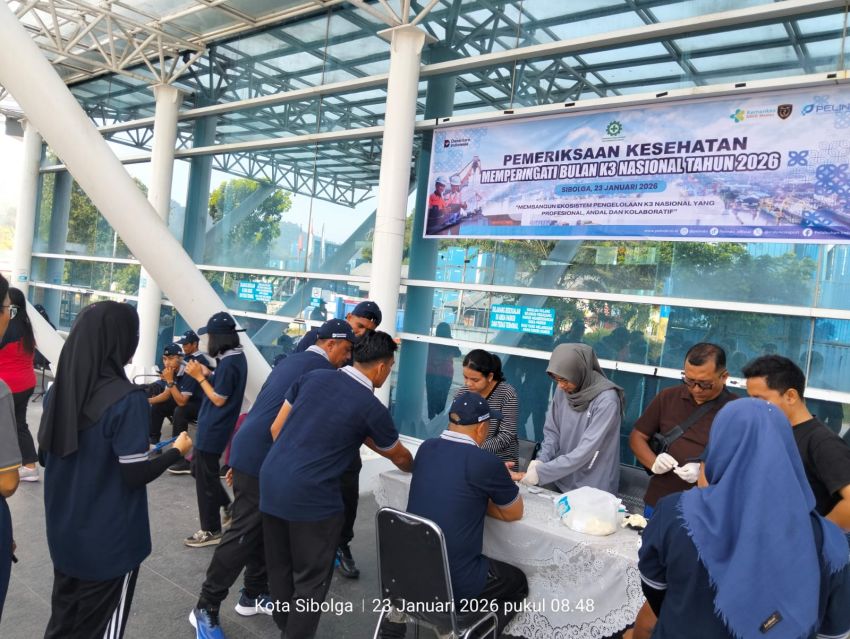 Pelindo Multi Terminal Branch Sibolga Peringati Bulan K3 Nasional 2026