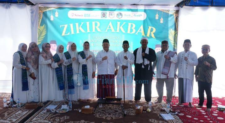 Zikir Akbar di Lokasi Banjir, BKMT Aceh Tenggara Peringati Isra Mikraj Nabi Muhammad SAW
