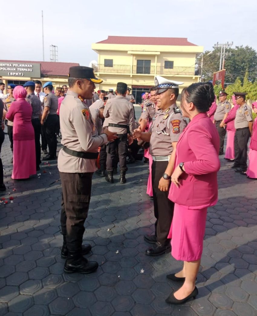 26 Personel Polres Tanjungbalai Naik Pangkat Awal 2026