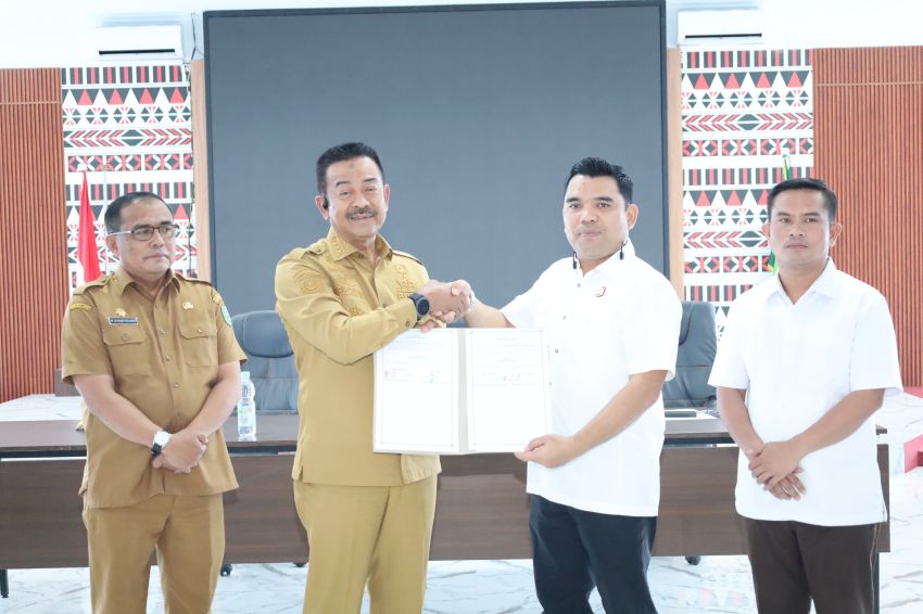Pemkab Madina-Kejari Teken MoU Bidang Hukum Datun, Kawal Proyek Strategis