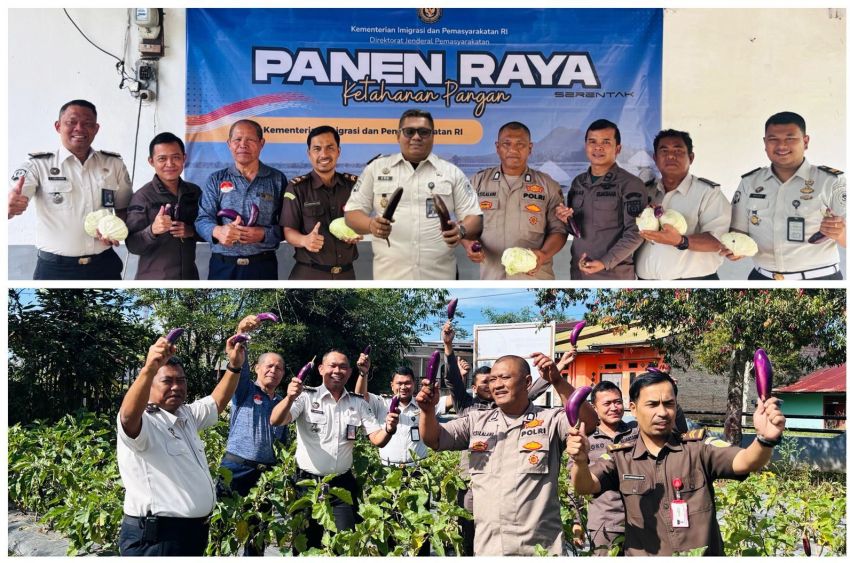 Rutan Sidikalang Sukses Wujudkan Kemandirian WBP Melalui Sektor Pertanian