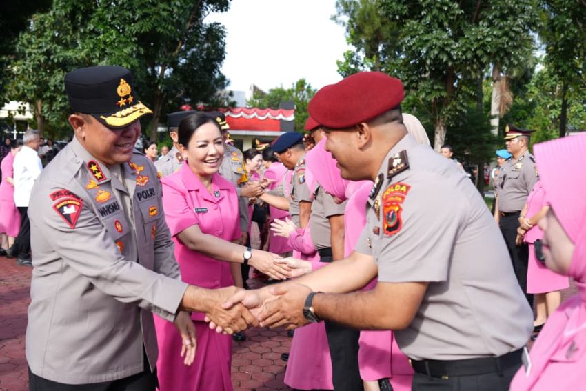 1.833 Personel Polda Sumut Naik Pangkat Awal 2026