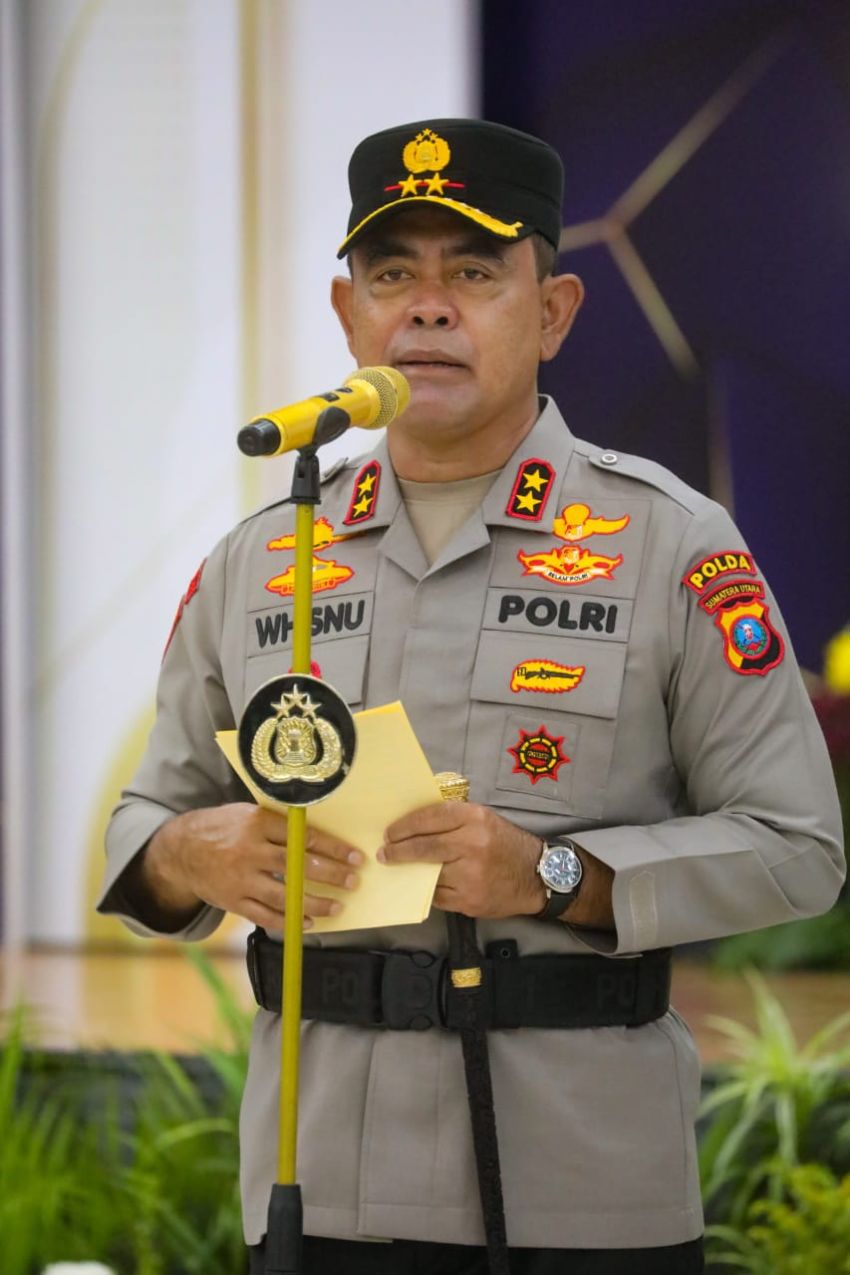 Kapolda Sumut Pimpin Sertijab Wakapolda, PJU, dan Kapolres Jajaran