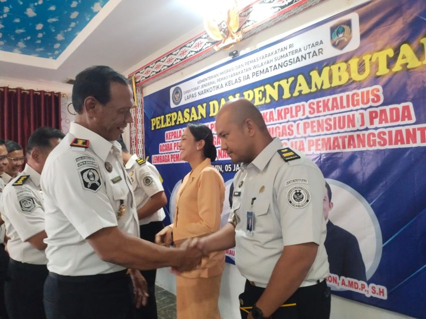 M Kurniawan Jabat Kepala KPLP Lapas Narkotika Pematangsiantar