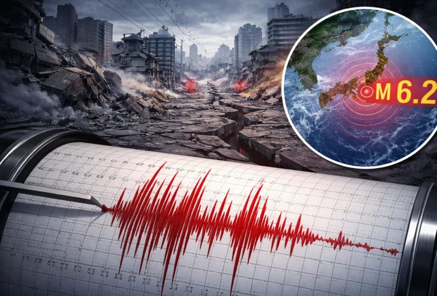 Gempa M 6,2 Guncang Jepang Barat, Tak Ada Peringatan Tsunami