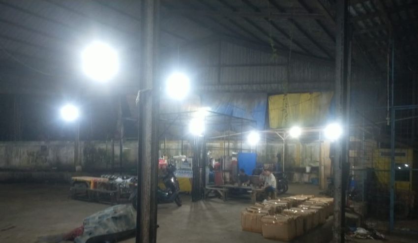 Cegah Perjudian, Polsek Medan Tuntungan Lakukan Pengecekan di Pasar Induk