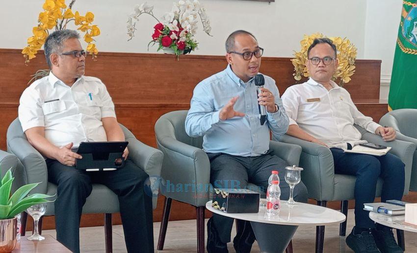 Pemprov Sumut Pastikan Pelaksanaan Proyek Penguatan Tebing Sungai Batang Serangan 2026