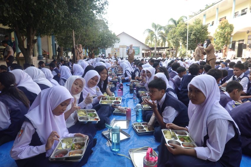 Peringati HGN ke-66, Satgas MBG Tebingtinggi Gelar Edukasi Gizi di Sekolah