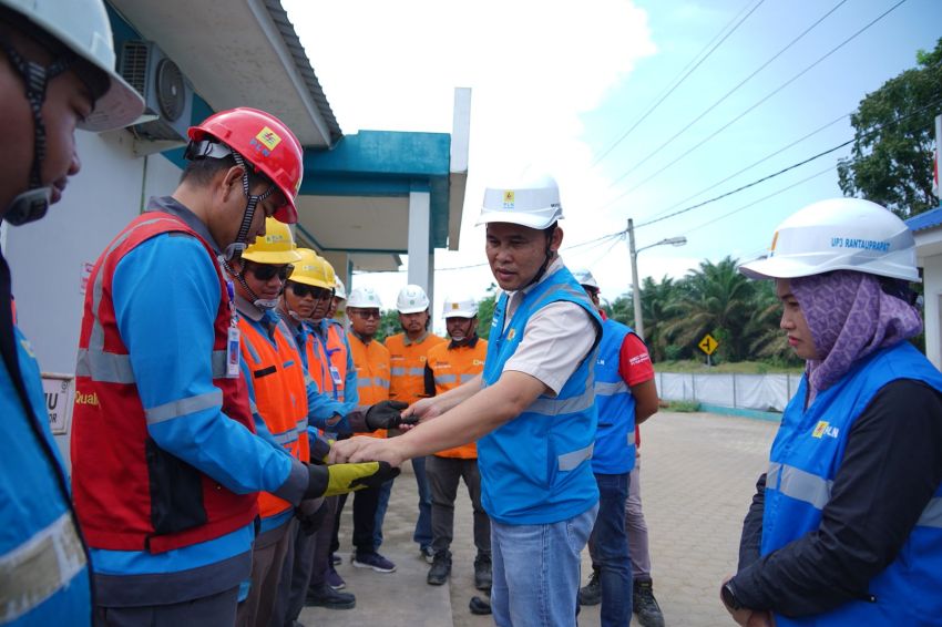 GM PLN UID Sumut Ajak Insan PLN Melayani dengan Sepenuh Hati dan Utamakan K3