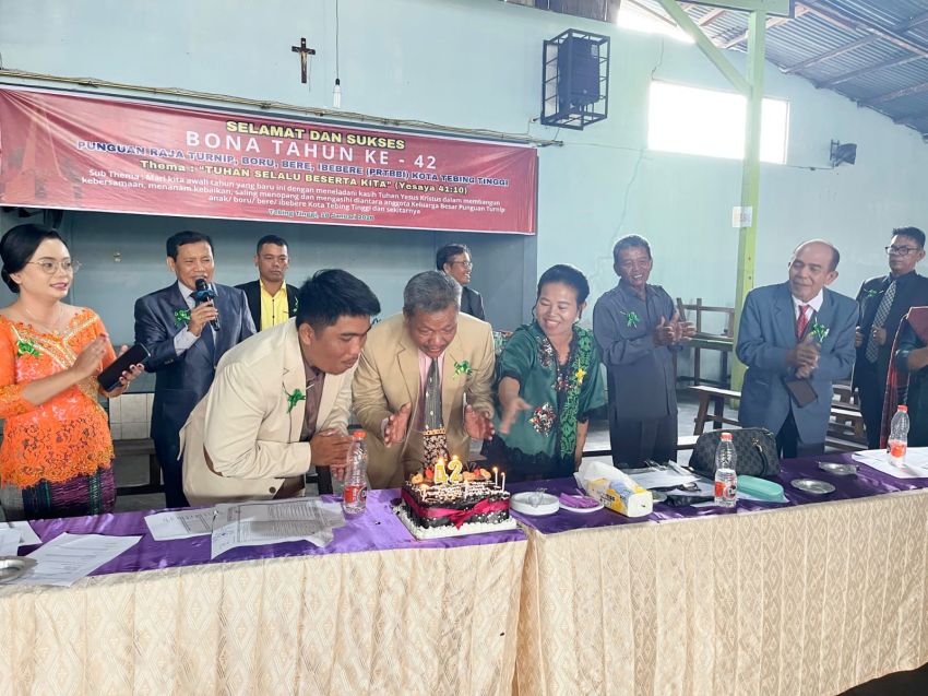 Punguan Turnip Tebingtinggi Gelar "Bona Taon", Bangun Kebersamaan dan Tanam Kebaikan